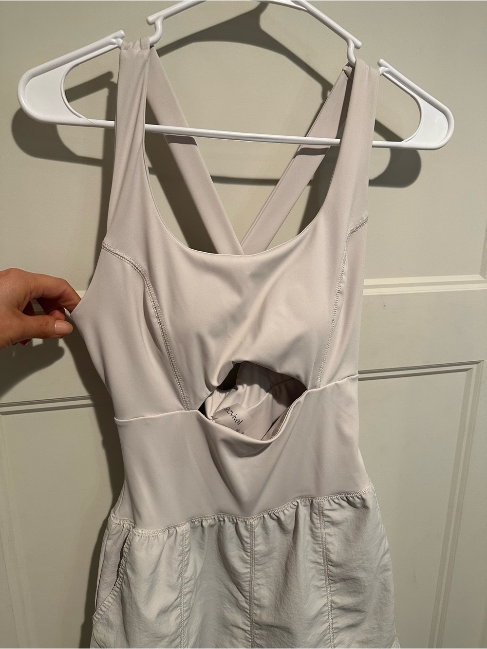 Altar’d State AS Revival Ball Out Jumpsuit - CREAM - Picture 5 of 10